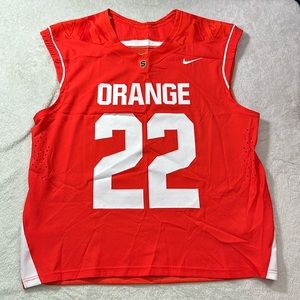 Nike Syracuse Men’s Football Jersey Orange Size Large